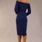 Breton Off Shoulder Pencil Dress 