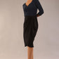 Brianna Contrast Sparkle Pencil Dress 