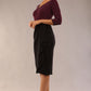 Brianna Contrast Sparkle Pencil Dress 