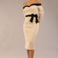 Brittany Off Shoulder Bow detail Pencil Dress 