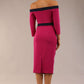 Brittany Off Shoulder Bow detail Pencil Dress 
