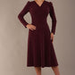 Calvert Sparkle Wrap V-Neck Dress 