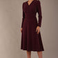 Calvert Sparkle Wrap V-Neck Dress 