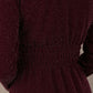 Calvert Sparkle Wrap V-Neck Dress 