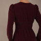 Calvert Sparkle Wrap V-Neck Dress 