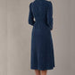 Calvert Sparkle Wrap V-Neck Dress 