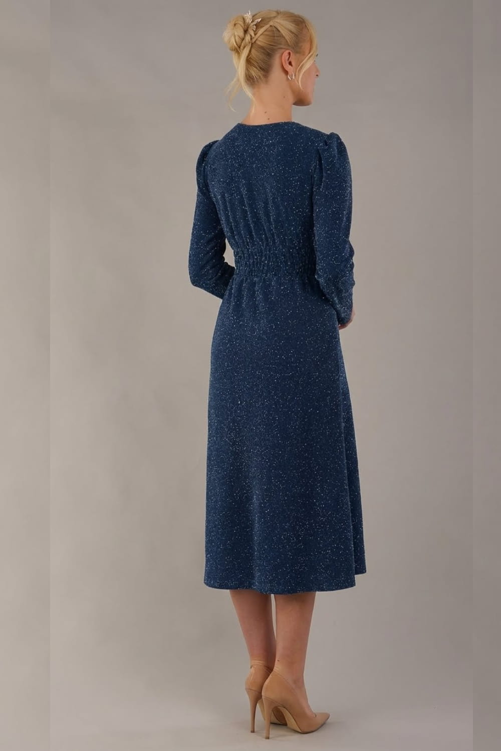 Calvert Sparkle Wrap V-Neck Dress – Diva Catwalk, image 10