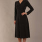 Calvert Sparkle Wrap V-Neck Dress 
