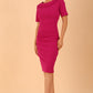 Camille Marvel Short Sleeve Pencil Dress 