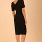Camille Marvel Short Sleeve Pencil Dress 