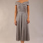 Capri A-Line Midaxi Glitter Dress 