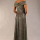 Capri A-Line Midaxi Glitter Dress 