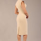Caprice Cap Sleeved Pencil Dress 