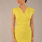 Caprice Cap Sleeved Pencil Dress 