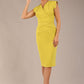 Caprice Cap Sleeved Pencil Dress 