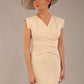 Caprice Cap Sleeved Pencil Dress 