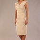 Caprice Cap Sleeved Pencil Dress 