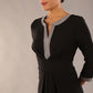 Carolyn A-line Midi Length Dress 