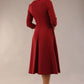 Casares Three Quarter Sleeve A-line Dress 