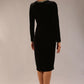 Caspian Glitter Contrast Pencil Dress 