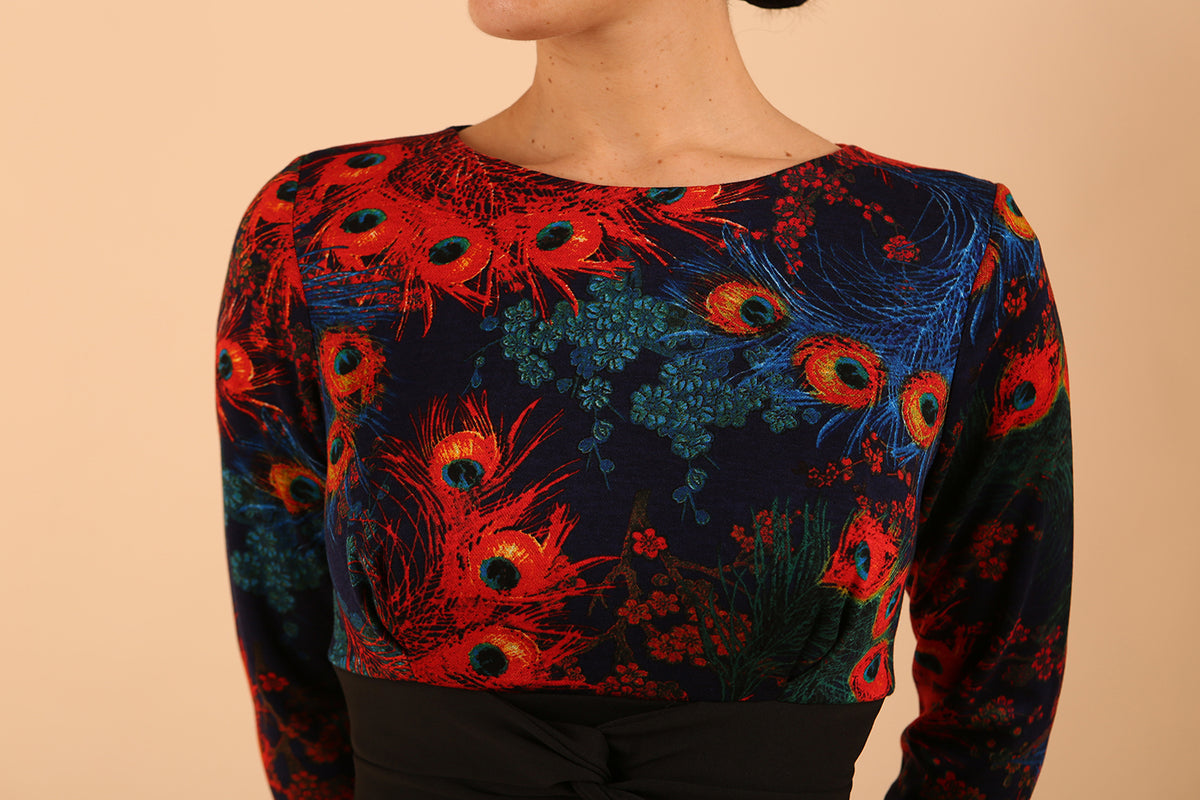 Chiltern Print Dress – Diva Catwalk, image 4