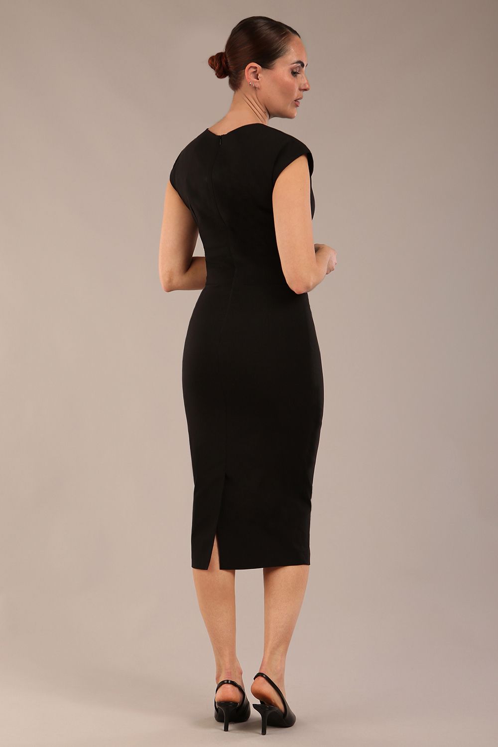 Claire Cap Sleeve Pencil Dress – Diva Catwalk, image 18
