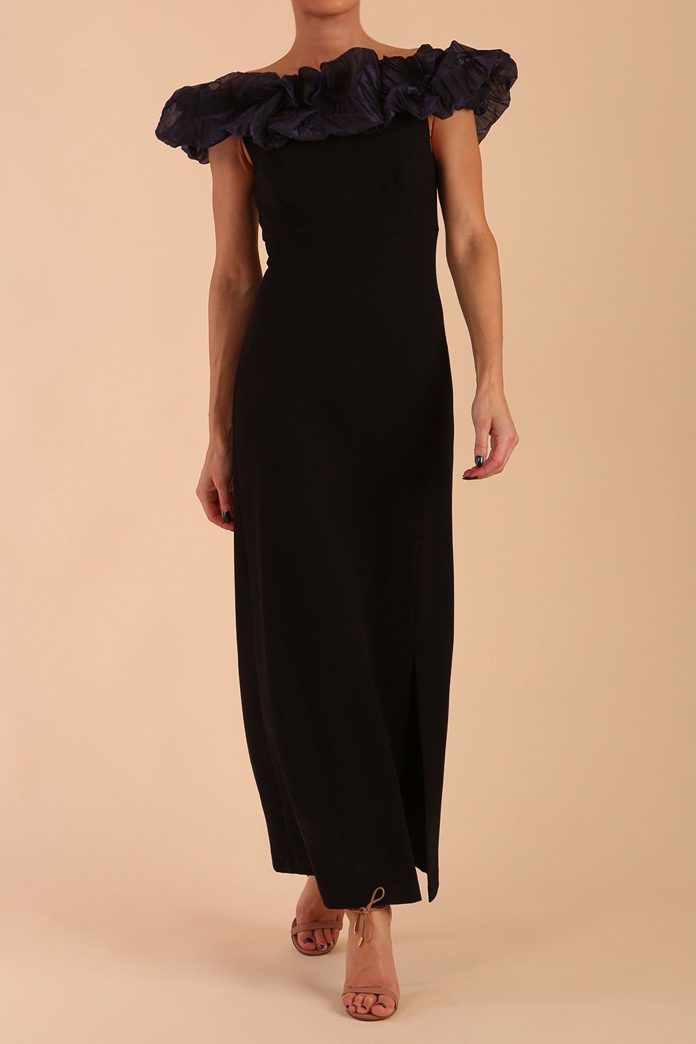 Classique Off Shoulder Maxi Dress – Diva Catwalk, image 4