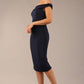 Cloud Off Shoulder Pencil Dress 
