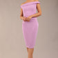 Cloud Off Shoulder Pencil Dress 