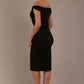 Cloud Off Shoulder Pencil Dress 