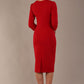 Corniche Double Bow Pencil Dress 
