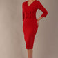 Corniche Double Bow Pencil Dress 