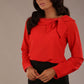 Cressida Bow Neck Long Sleeve Top 