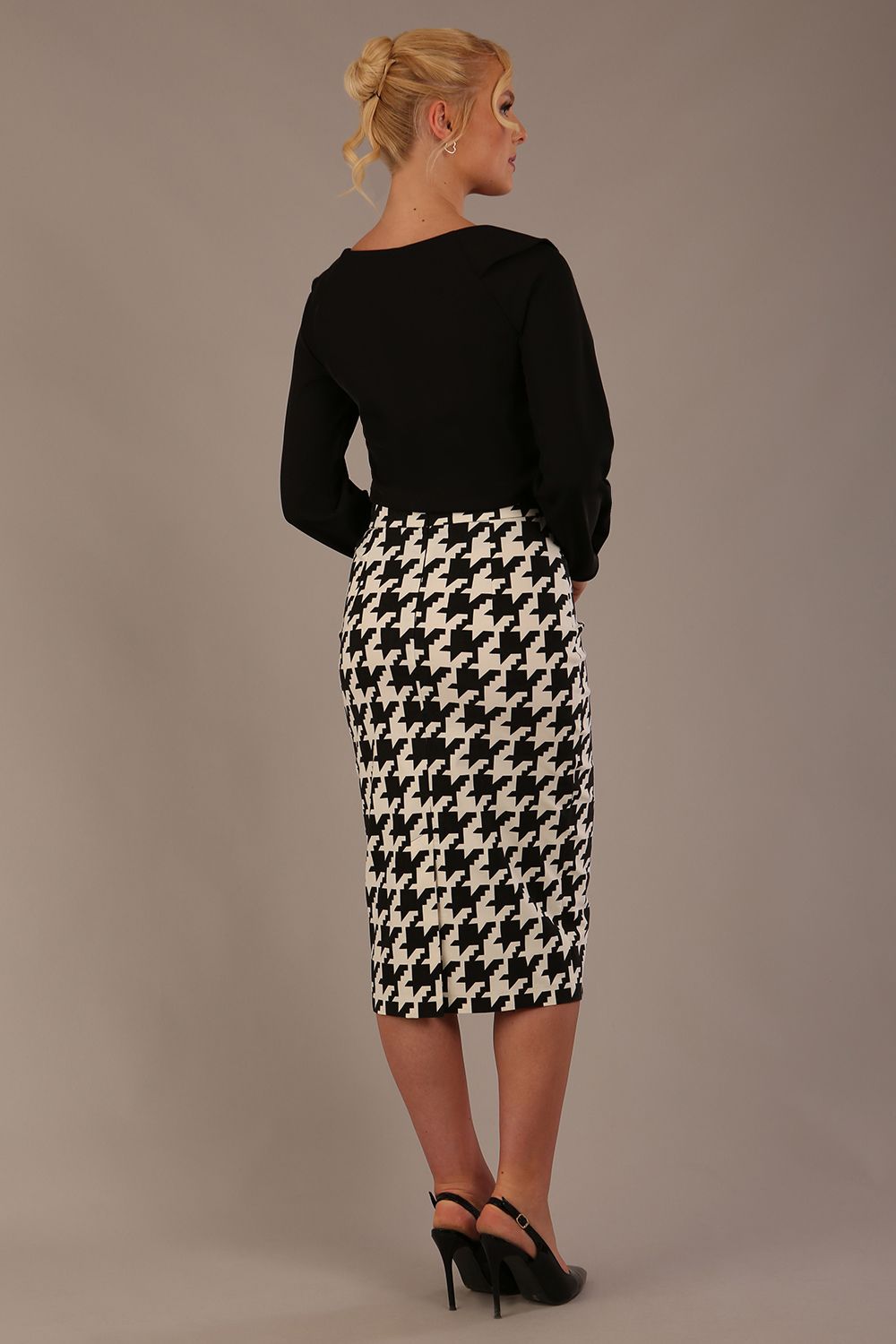 Cressida Bow Neck Long Sleeve Top 