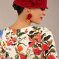 Cynthia Floral Print Dress 