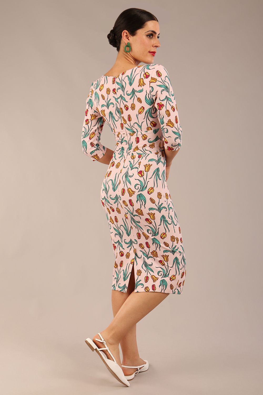 Cynthia Floral Print Dress – Diva Catwalk, image 13