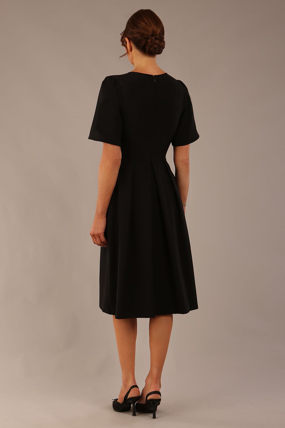 Dale Pleated A-Line Dress – Diva Catwalk, image 6