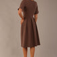 Dale Pleated A-Line Dress 