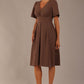 Dale Pleated A-Line Dress 