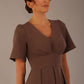 Dale Pleated A-Line Dress 