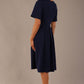 Dale Pleated A-Line Dress 