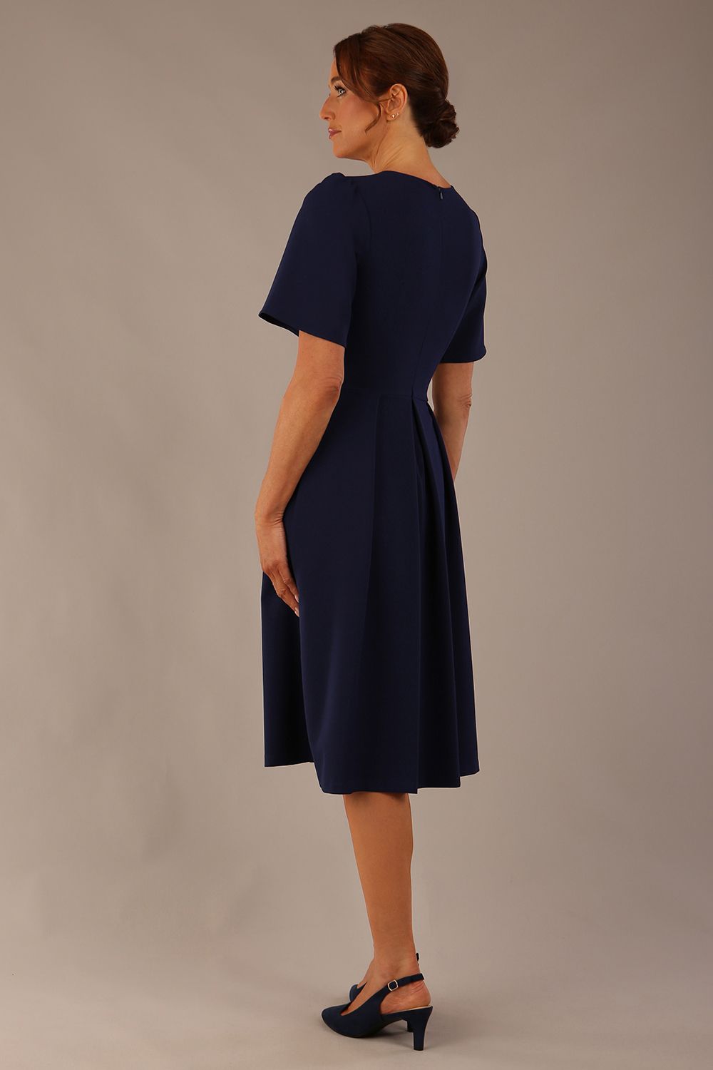 Dale Pleated A-Line Dress – Diva Catwalk, image 8
