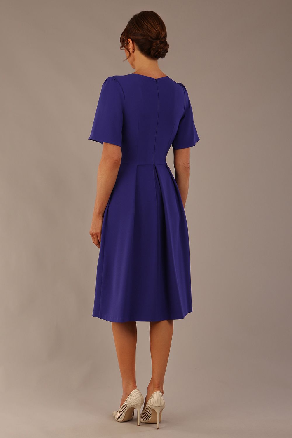 Dale Pleated A-Line Dress – Diva Catwalk, image 10