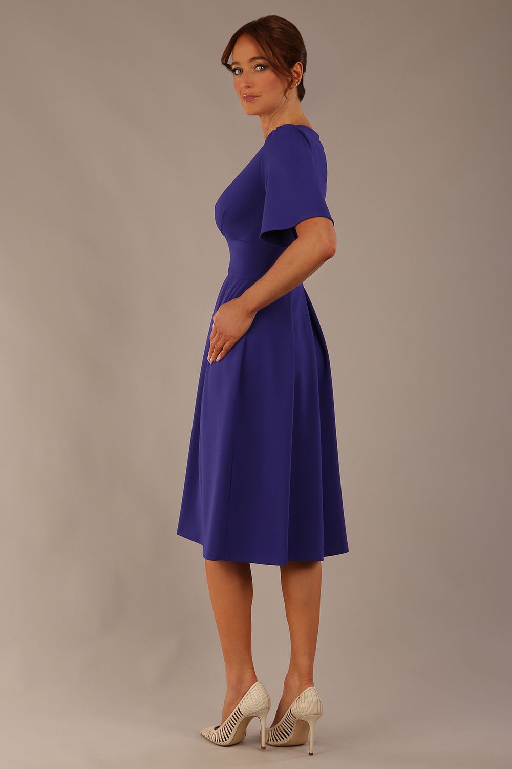 Dale Pleated A-Line Dress – Diva Catwalk, image 11