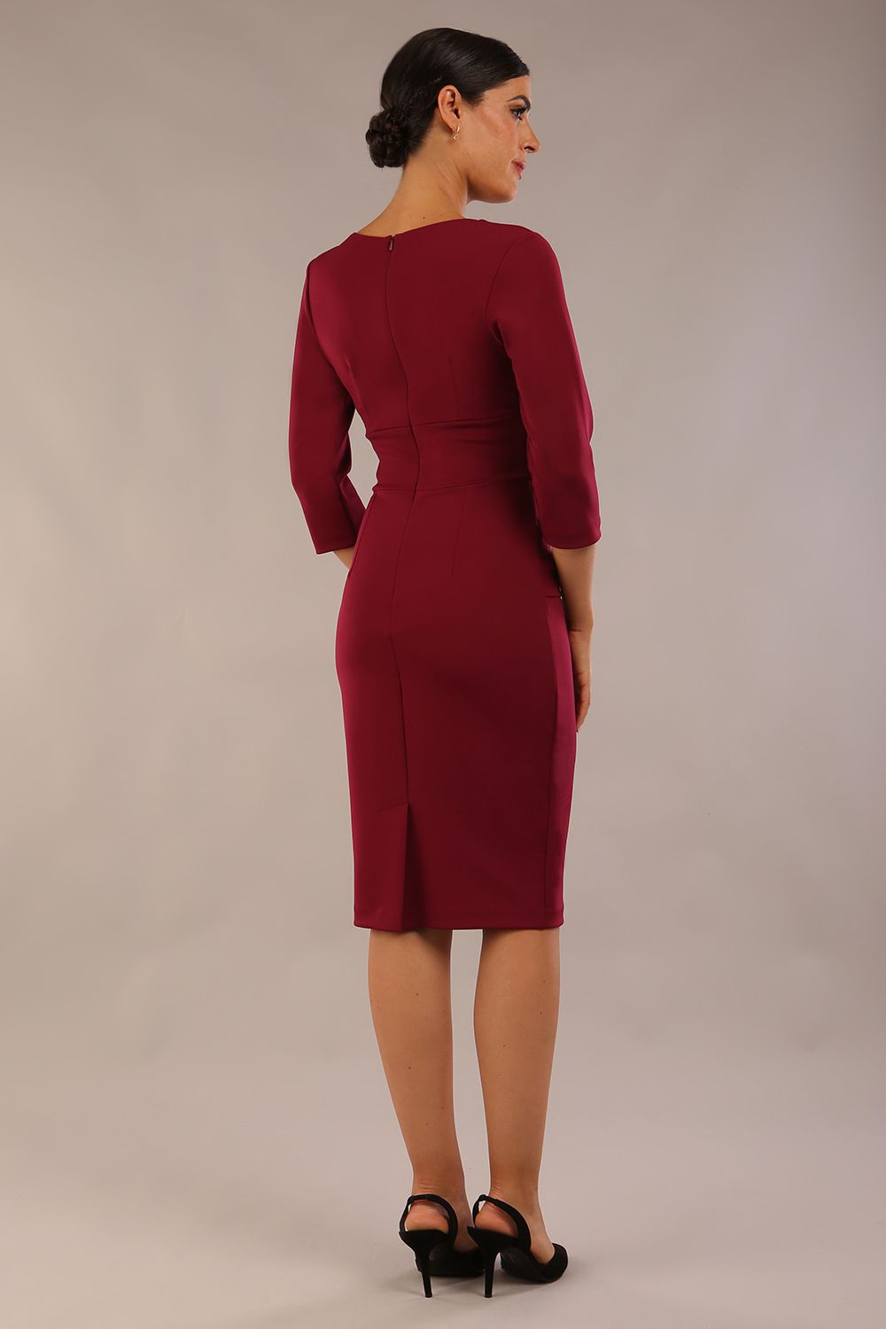 Daphne 3/4 Sleeved Dress – Diva Catwalk, image 23