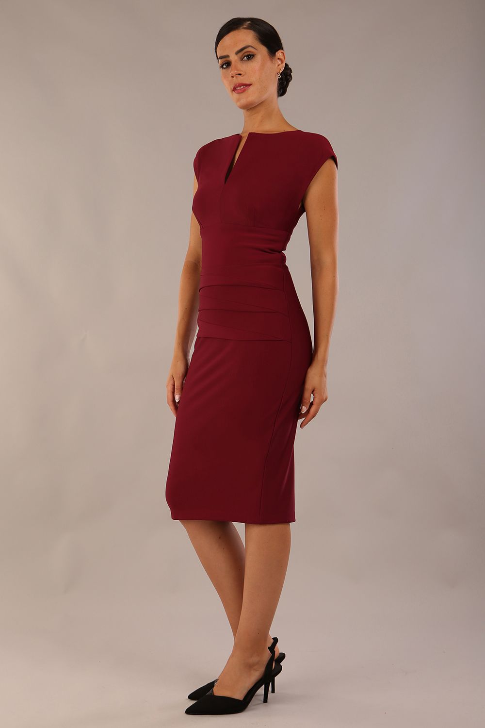 Daphne Sleeveless Pencil Dress 