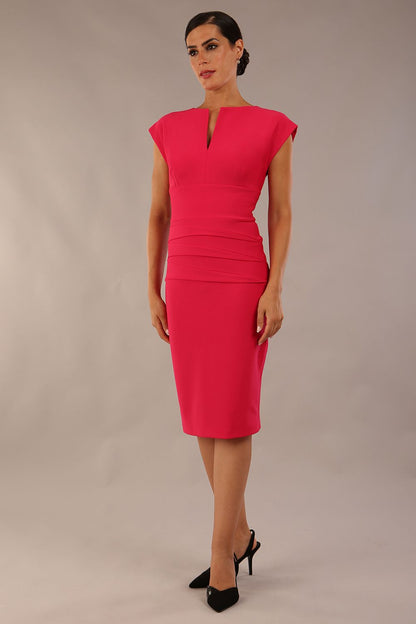 Daphne Sleeveless Pencil Dress 