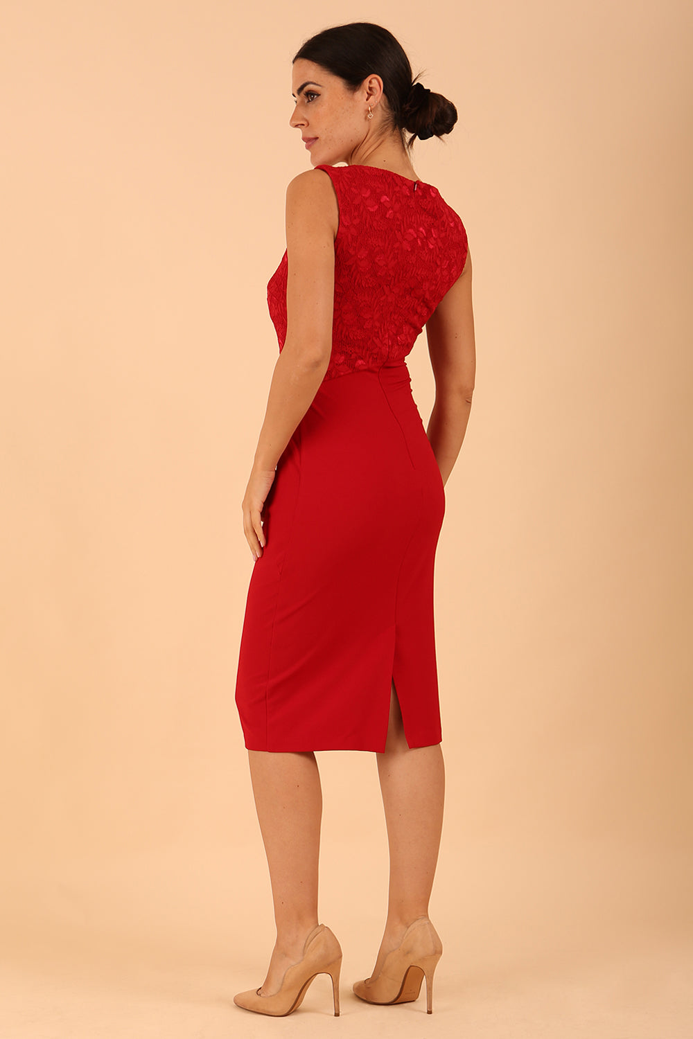 Demelza Lace Pencil Dress – Diva Catwalk, image 2