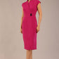 Derby Cap Sleeve Pencil Dress with Pockets 