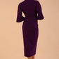 Diana Cowl Neck Pencil Dress 